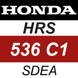 Honda HRS536C1-SDEA Rotary Mower Parts