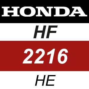 Honda HF2216-HE Ride On Mower Parts