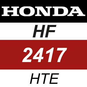 Honda HF2417-HTE Ride On Mower Parts