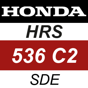Honda HRS536C2-SDE Rotary Mower Parts