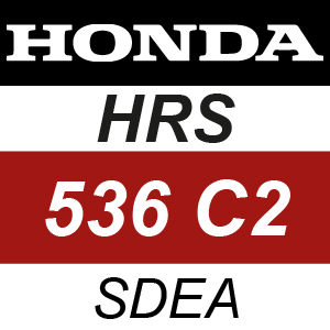 Honda HRS536C2-SDEA Rotary Mower Parts