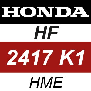 Honda HF2417K1-HME Ride On Mower Parts