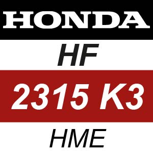 Honda HF2315K3-HME Ride On Mower Parts
