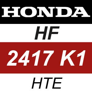 Honda HF2417K1-HTE Ride On Mower Parts