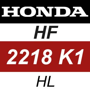 Honda HF2218K1-HL Ride On Mower Parts