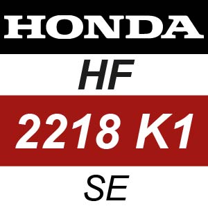 Honda HF2218K1-SE Ride On Mower Parts
