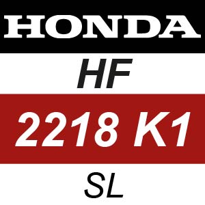 Honda HF2218K1-SL Ride On Mower Parts