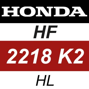 Honda HF2218K2-HL Ride On Mower Parts