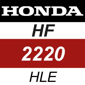 Honda HF2220-HLE Ride On Mower Parts