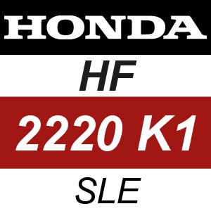 Honda HF2220K1-SLE Ride On Mower Parts