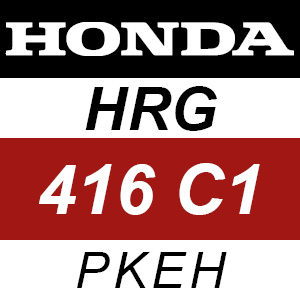 Honda HRG416C1 - PKEH Rotary Mower Parts
