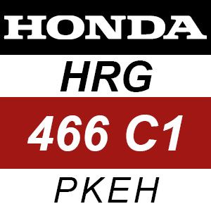 Honda HRG466C1 - PKEH Rotary Mower Parts