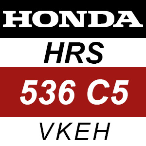 Honda HRS536C5 - VKEH Rotary Mower Parts