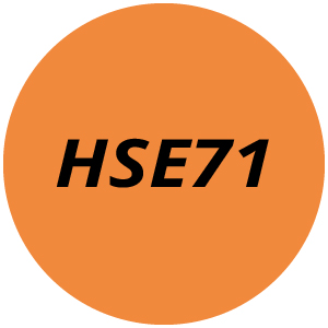 HSE71 Electric Hedge Trimmer Parts