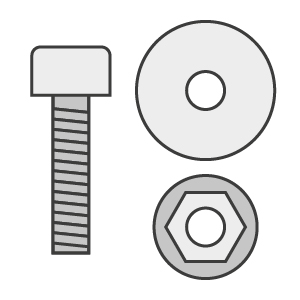 Petrol L R Hedge Trimmer Blade Fixings