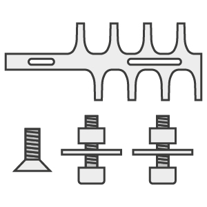 Hedge Trimmer Blades & Fixings