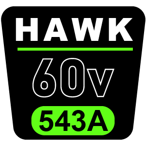 Hayter Kit Hawk 36cm Roller 60V - 543A (321000001 - 321999999)
