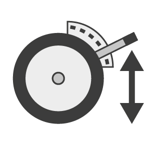 Cordless Rotary Mower Height Adjuster Parts