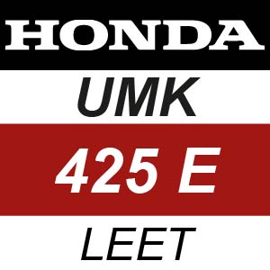 Honda UMK425E-LEET Brushcutter Parts