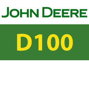 John Deere D100 Quick Reference Guide