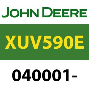 John Deere XUV590E S.N. 040001– Quick Reference Guide