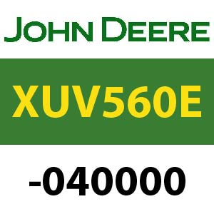 John Deere XUV560E S.N. - 040000 Quick Reference Guide