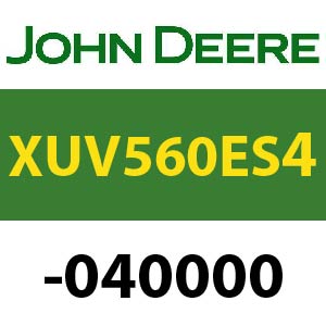 John Deere XUV560E S4 S.N. -040000 Quick Reference Guide