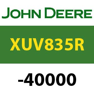 John Deere XUV835R S.N. - 040000 Quick Reference Guide