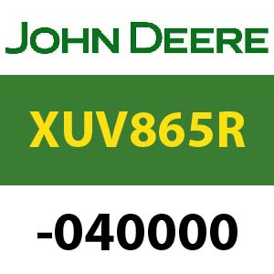 John Deere XUV865R S.N. -040000 Quick Reference Guide