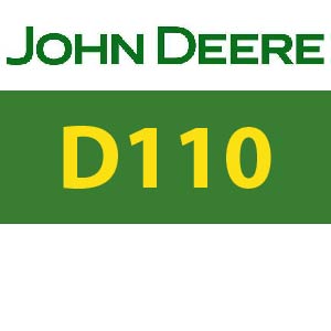 John Deere D110 Quick Reference Guide
