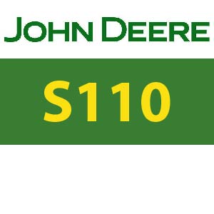 John Deere S110 Quick Reference Guide