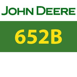 John Deere 652B Quick Reference Guide