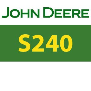 John Deere S240 Quick Reference Guide