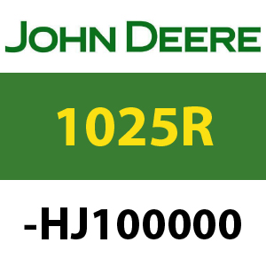 John Deere 1025R ( -MY17) (-HJ100000) QR Guide