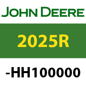 John Deere 2025R (-HH100000) QR Guide