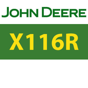 John Deere X116R Quick Reference Guide