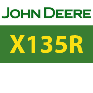 John Deere X135R Quick Reference Guide