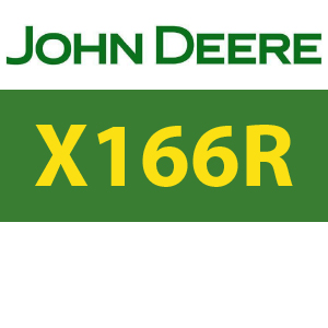 John Deere X166R Quick Reference Guide