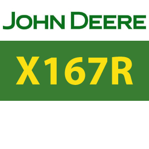 John Deere X167R Quick Reference Guide