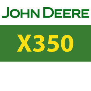 John Deere X350 Quick Reference Guide