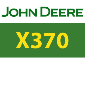 John Deere X370 Quick Reference Guide