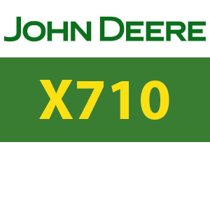 John Deere X710 Quick Reference Guide