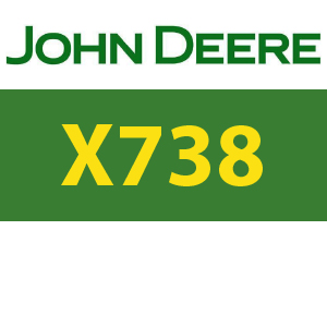 John Deere X738 Quick Reference Guide