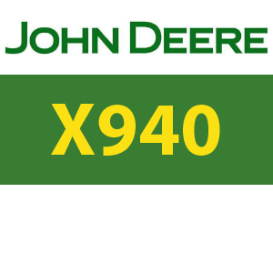 John Deere X940 Quick Reference Guide