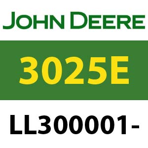 John Deere 3025E (LL300001- ) QR Guide
