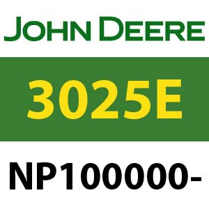 John Deere 3025E (NP100000- ) QR Guide