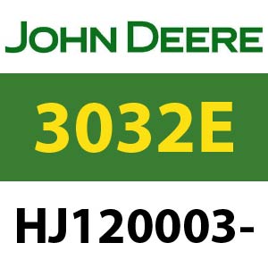 John Deere 3032E (HJ120003- ) QR Guide