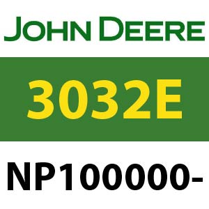 John Deere 3032E (NP100000- ) QR Guide