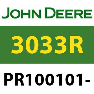 John Deere 3033R (PR100101- ) QR Guide
