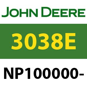 John Deere 3038E (MY22- ) (NP100000- ) QR Guide